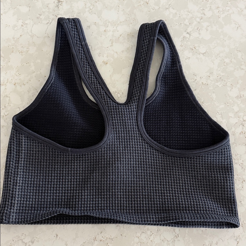 Black Textured Top - Picture 2 of 3